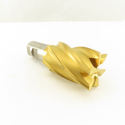 Fast Cut 80294-88-F 2" Cut x 1-1/4" Shank 6 Flute End Mill Cutter TiN Coated