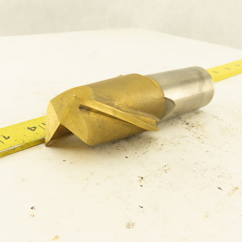 Fast Cut 268163 1-3/4" Cut 2 Flute Twist End Mill TiN Coating 4-3/4" OAL
