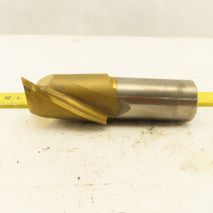Fast Cut 268163 1-3/4" Cut 2 Flute Twist End Mill TiN Coating 4-3/4" OAL
