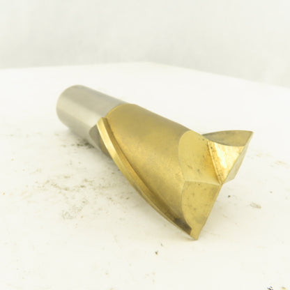 Fast Cut 268163 1-3/4" Cut 2 Flute Twist End Mill TiN Coating 4-3/4" OAL