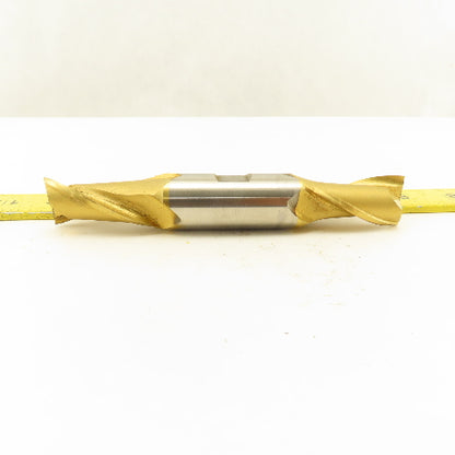 Fast Cut 616042 13/16" End Mill Double End Square 7/8" Shank 5-1/2 OAL TiN Coat