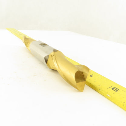 Fast Cut 616042 13/16" End Mill Double End Square 7/8" Shank 5-1/2 OAL TiN Coat