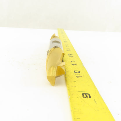 Fast Cut 616042 13/16" End Mill Double End Square 7/8" Shank 5-1/2 OAL TiN Coat