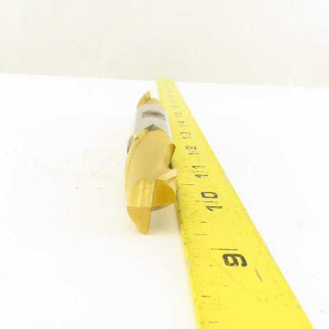 Fast Cut 616042 13/16" End Mill Double End Square 7/8" Shank 5-1/2 OAL TiN Coat