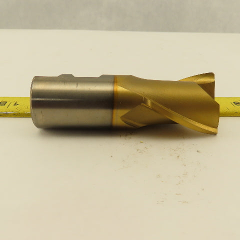 Fast Cut 74269 1.499 Cut End Mill 2 Flute 1-1/4" Shank TiN Coated Acculead 8.162