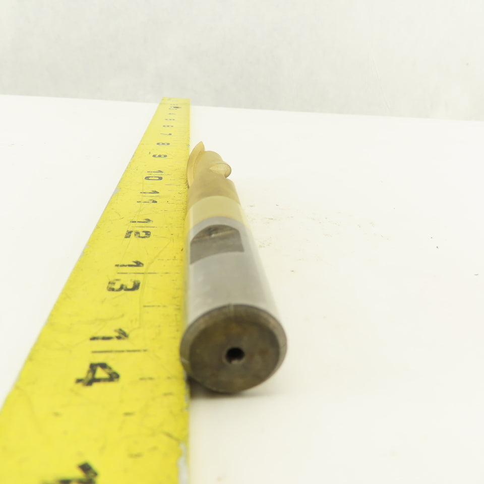 Fast Cut 129485 5/8 Cut End Mill 2 Flute 5/8" Shank TiN Coated Acculead 3.401
