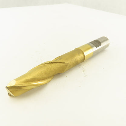 Fast Cut 129485 5/8 Cut End Mill 2 Flute 5/8" Shank TiN Coated Acculead 3.401