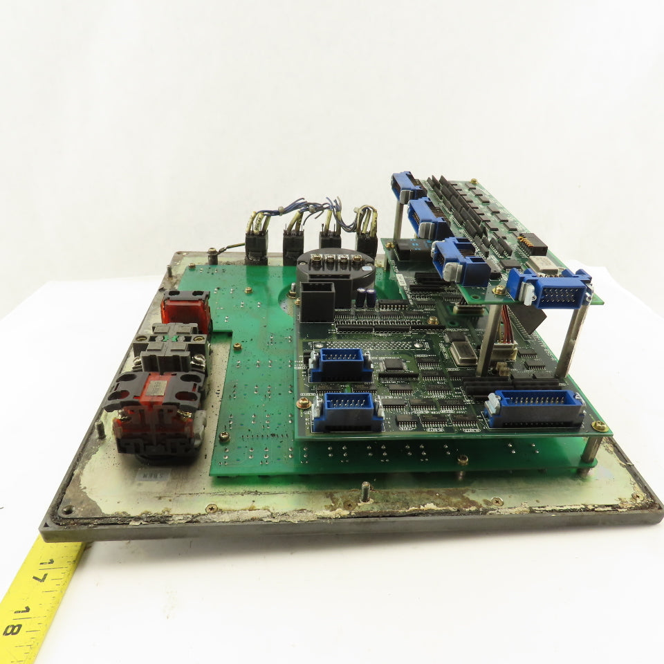 Okuma MPN7000 LFS15-1SP CNC Lathe Operator Control Panel Switch Board