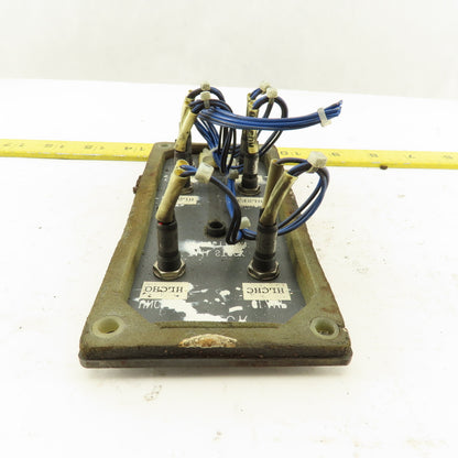 Okuma E5414-019-677 Light Indicator Panel From LFS15-1SP CNC Lathe