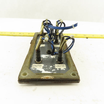 Okuma E5414-019-677 Light Indicator Panel From LFS15-1SP CNC Lathe