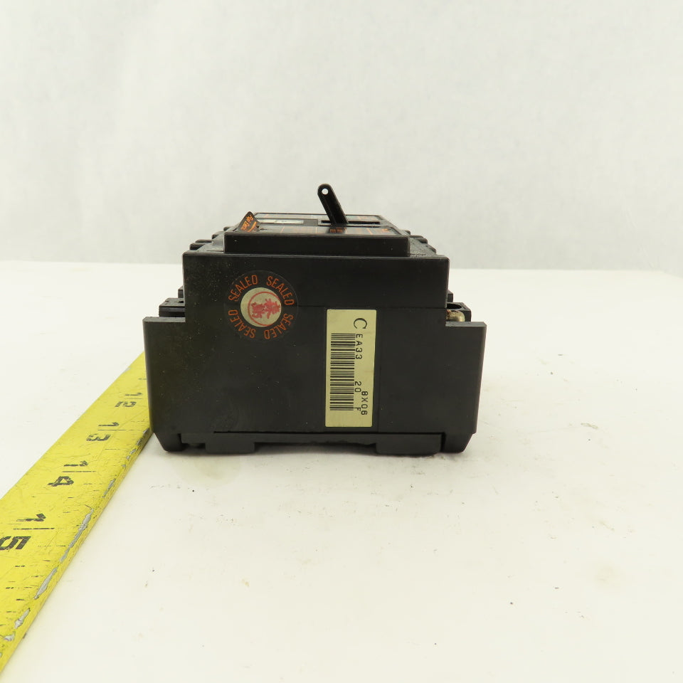 Fuji EA33 BB3AEA-020 20A 220V 3 Pole Circuit Breaker