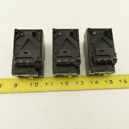 Fuji TR-0N/3 Overload Relay Mixed Trip Range 2.2-3.4A, 0.95-1.45A, 5-8A Lot Of 3