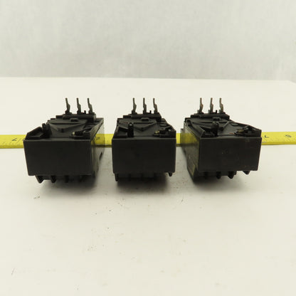 Fuji TR-0N/3 Overload Relay Mixed Trip Range 2.2-3.4A, 0.95-1.45A, 5-8A Lot Of 3