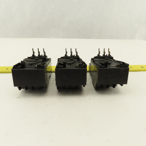 Fuji TR-0N/3 Overload Relay Mixed Trip Range 2.2-3.4A, 0.95-1.45A, 5-8A Lot Of 3