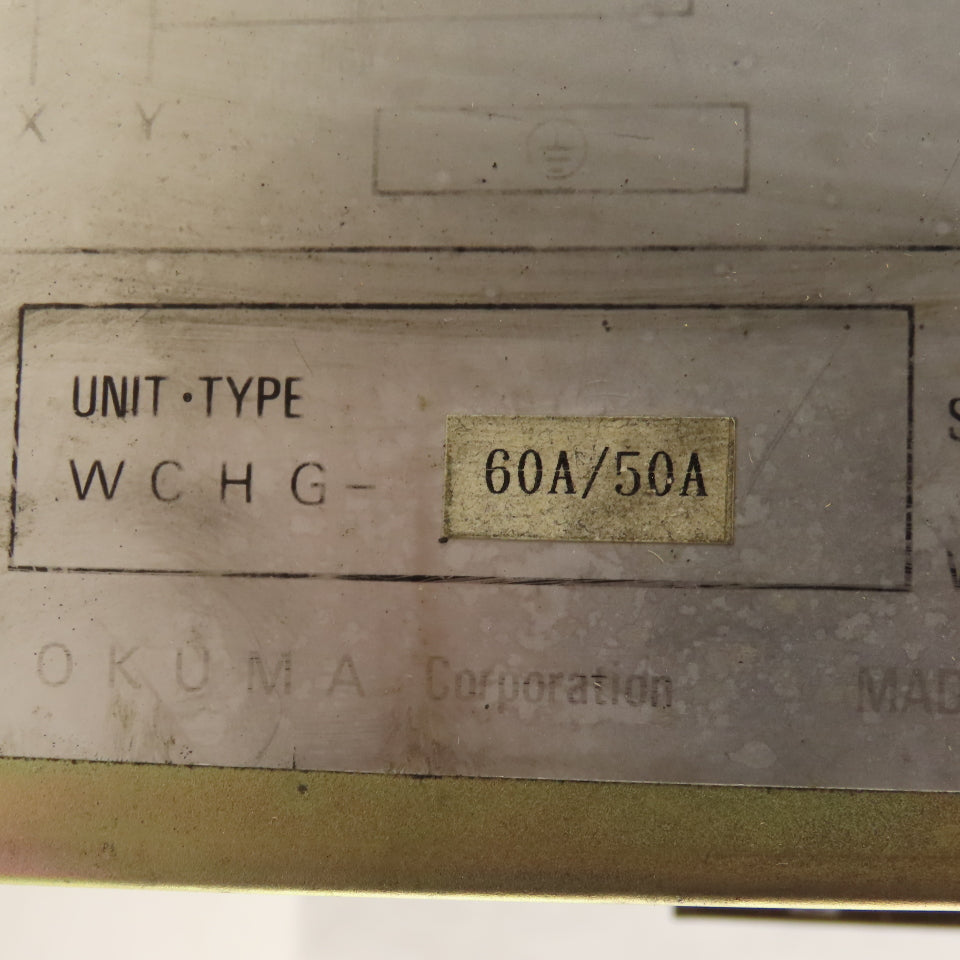 Okuma WCHG-60A/50A Spindle Motor Winding Changeover Unit