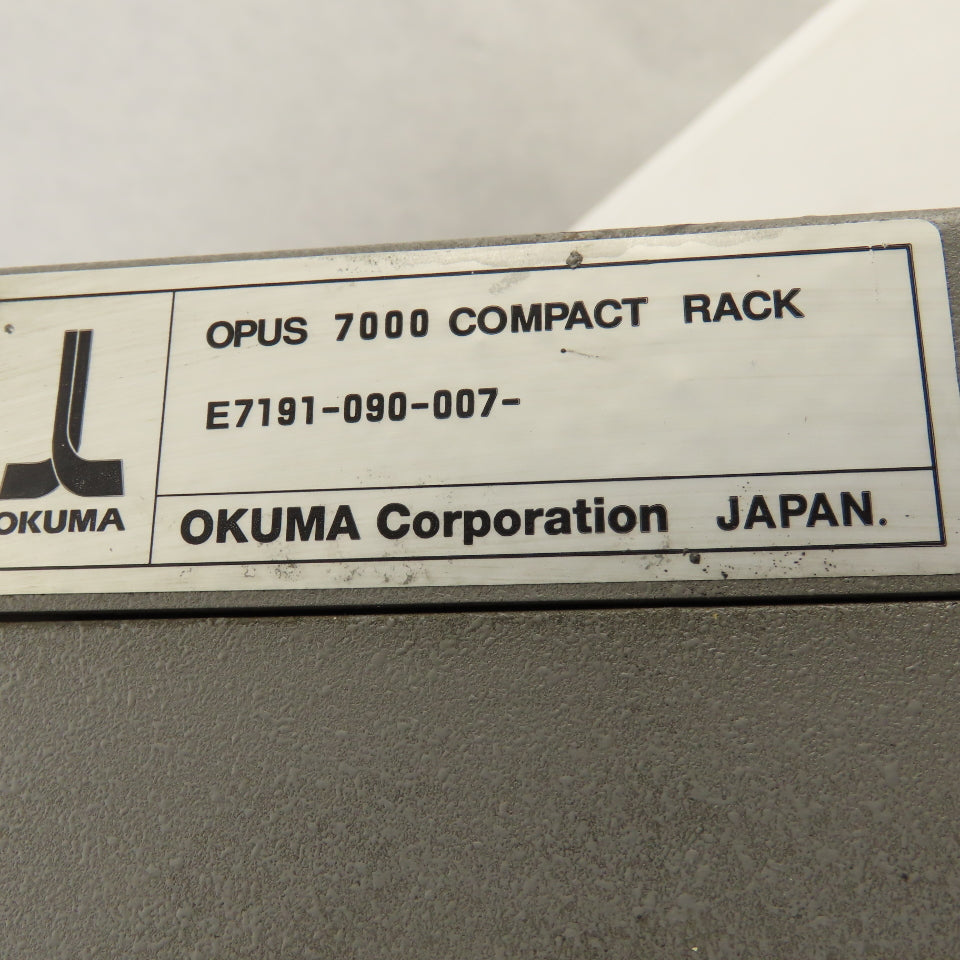 Okuma E7191-090-007 Opus 7000 Compact Rack Motherboard Chassis