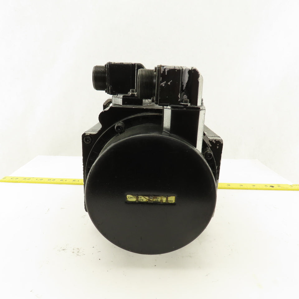 Okuma BL-MC100E-20S 2kW 2000RPM 133V 133Hz AC Servo Motor