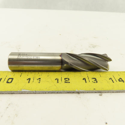Fast Cut 83845-89-F 3/4" Dia. 1-5/8" Flute Length 4 Flute End Mill HSSCO Cobalt