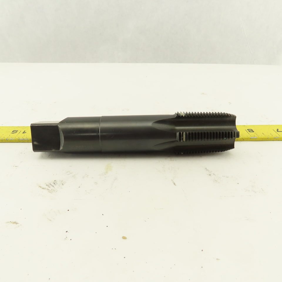 Besly 1"-11 NPTF Bottom Plug Tap Straight 5 Flute 6" OAL