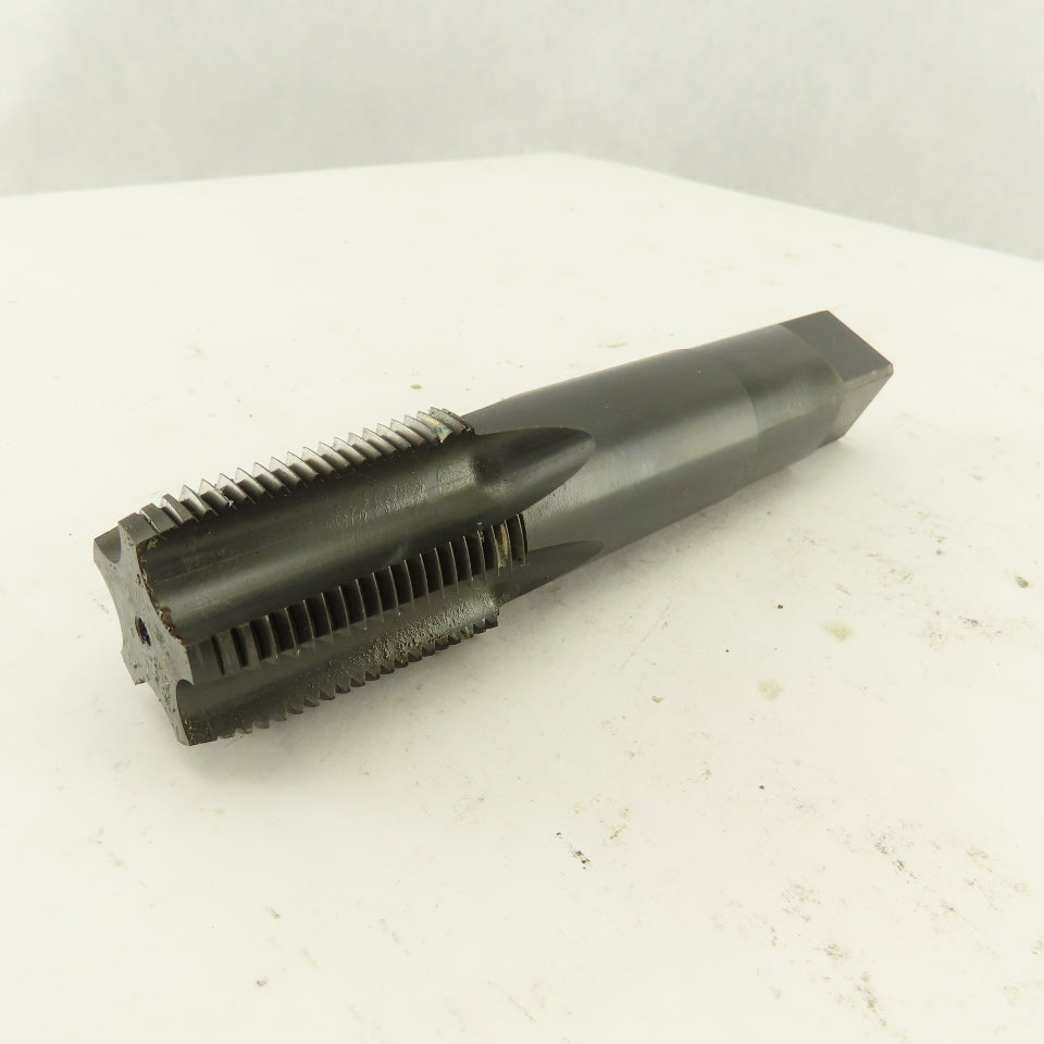 Besly 1"-11 NPTF Bottom Plug Tap Straight 5 Flute 6" OAL
