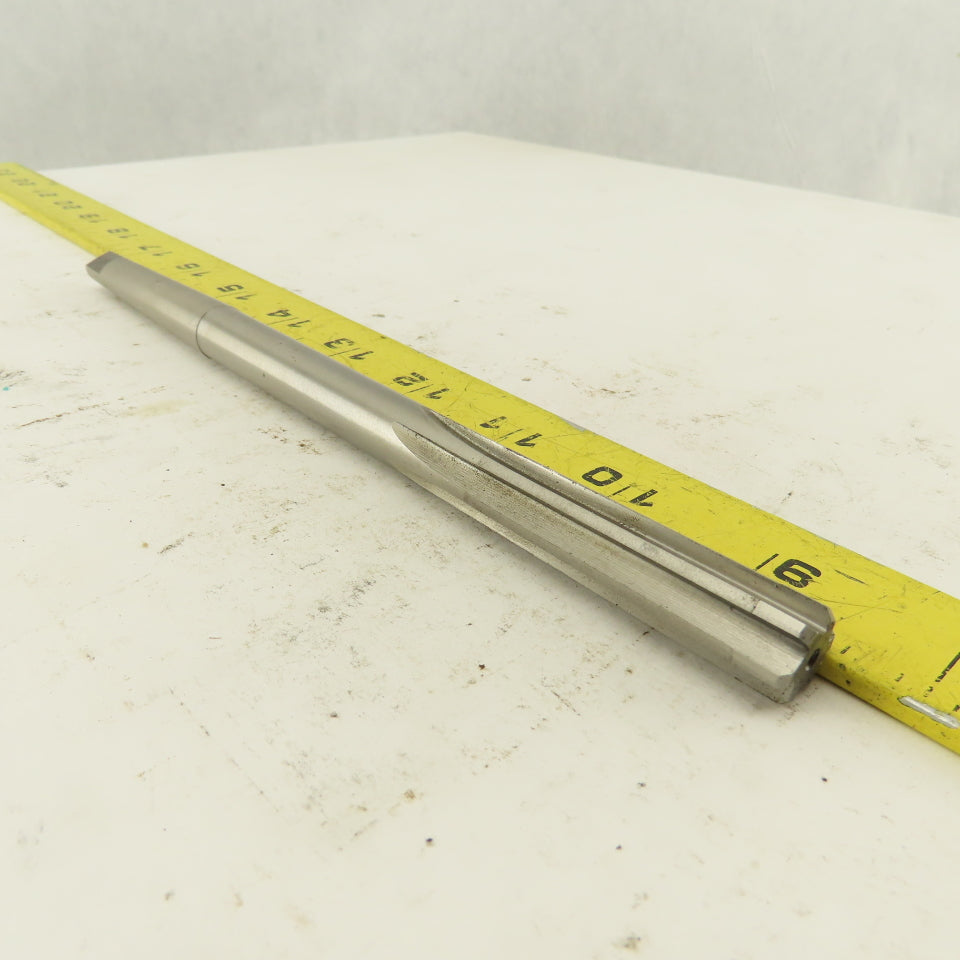 L & I 536 H21-97 B 1/2" Straight Flute Reamer MT #1 Morse Taper 1 Shank