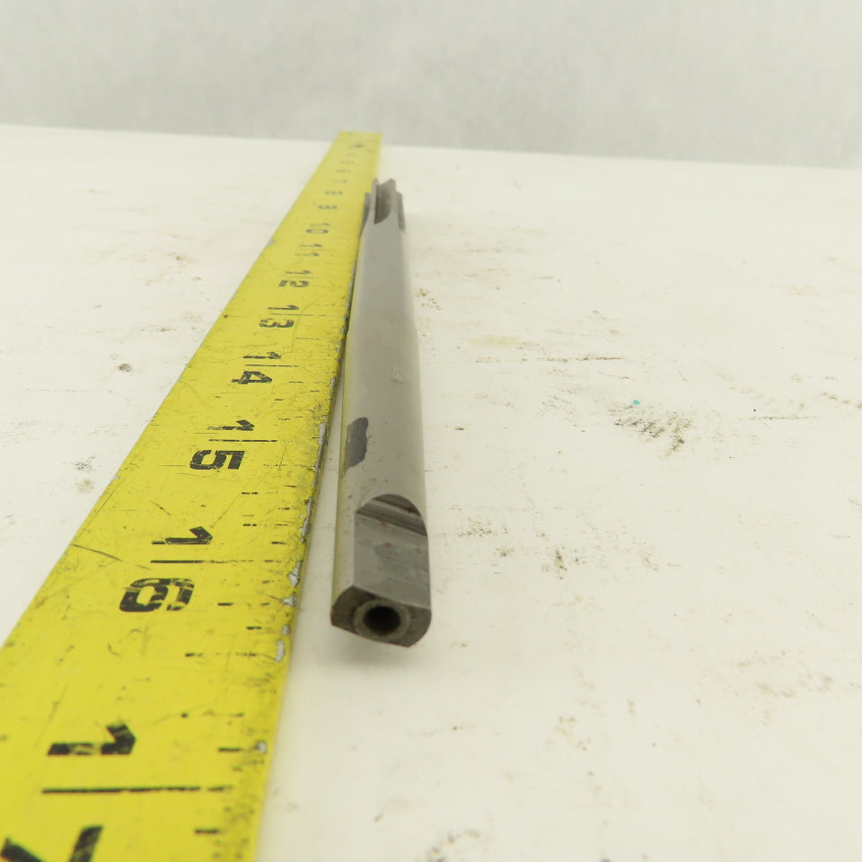 L & I 536 H21-97 B 1/2" Straight Flute Reamer MT #1 Morse Taper 1 Shank