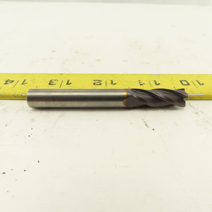 Niagara 85647 3/8 Carbide 4 Flute End Mill Right Hand Square