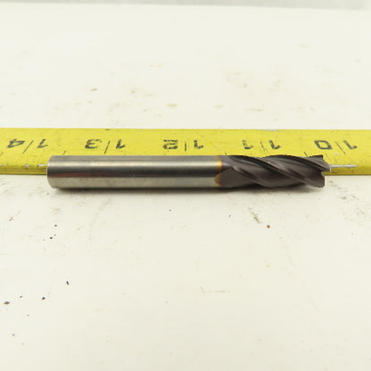 Niagara 85647 3/8 Carbide 4 Flute End Mill Right Hand Square