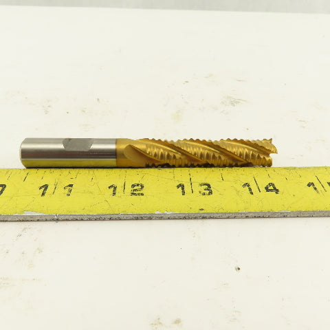 Fast Cut 93829-88 Ruff-N-Cutt 1/2" Roughing End Mill 4 Flute TiN Coated