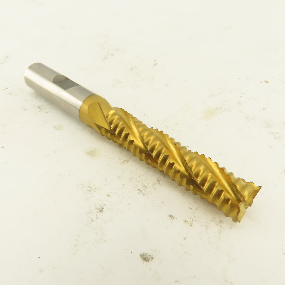 Fast Cut 93829-88 Ruff-N-Cutt 1/2" Roughing End Mill 4 Flute TiN Coated