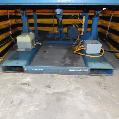 2000 LB Hydraulic 45° Container Tilter 208-230/460V 3Ph 60"W x 50"D