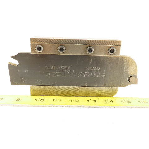 Iscar SGFH 52-9 Self-Grip Parting Blade And Holder 1-1/2" x 1-3/8" Shank
