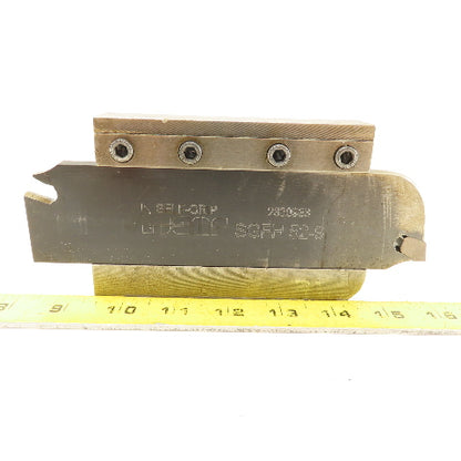 Iscar SGFH 52-9 Self-Grip Parting Blade And Holder 1-1/2" x 1-3/8" Shank