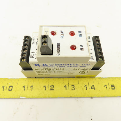 R-K Electronics ISL-24V-100K 24V AC/DC Two Channel Intrinsically Safe Relay