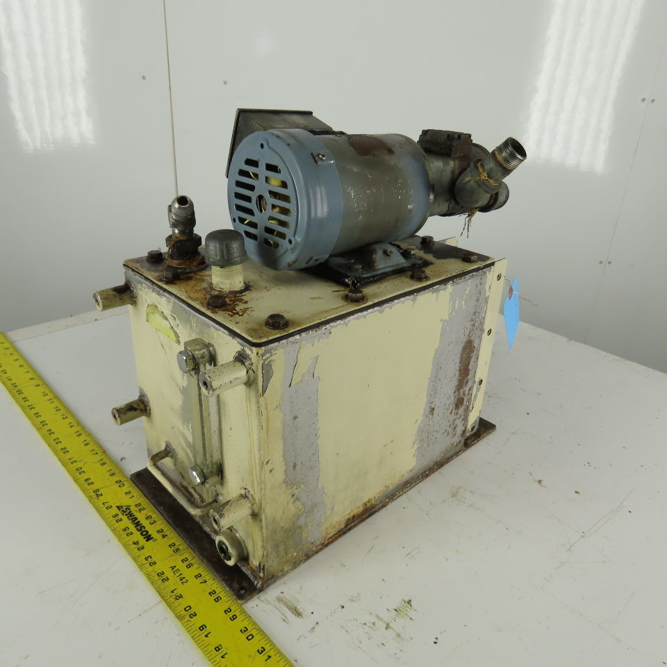 TOP-212HBM 208V 3Ph Hydraulic Pump Trochoid Power Unit 16 Liter