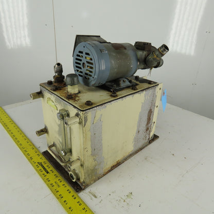 TOP-212HBM 208V 3Ph Hydraulic Pump Trochoid Power Unit 16 Liter