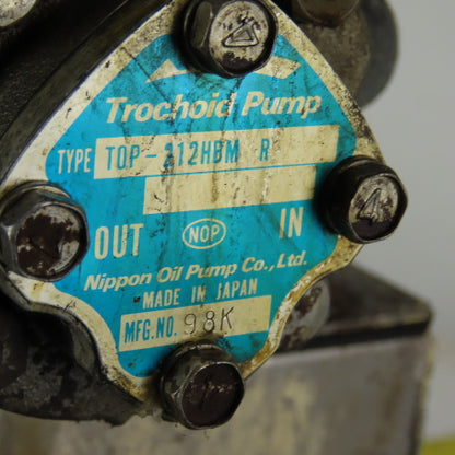 TOP-212HBM 208V 3Ph Hydraulic Pump Trochoid Power Unit 16 Liter