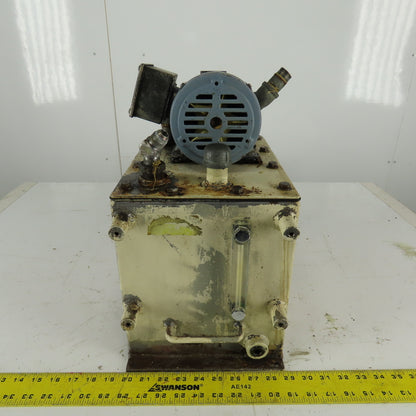 TOP-212HBM 208V 3Ph Hydraulic Pump Trochoid Power Unit 16 Liter
