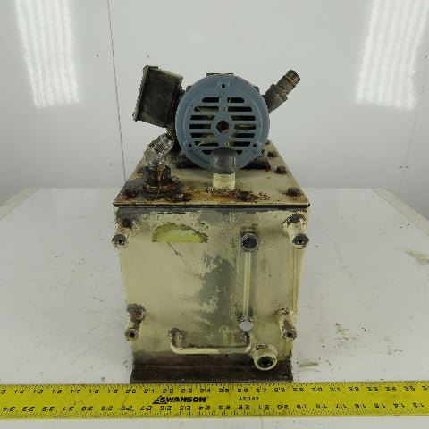 TOP-212HBM 208V 3Ph Hydraulic Pump Trochoid Power Unit 16 Liter