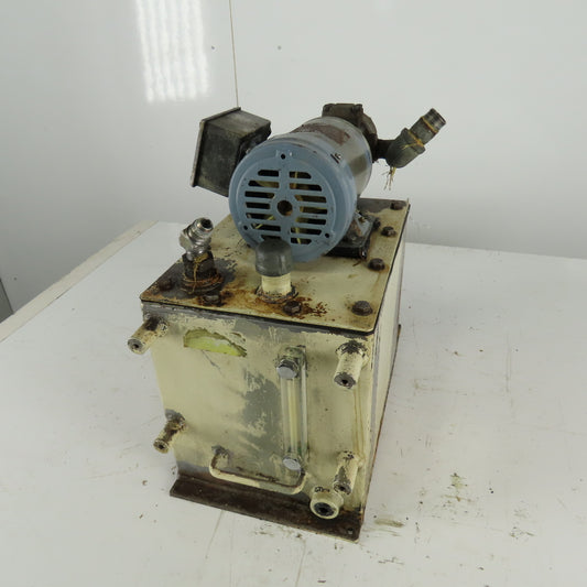 TOP-212HBM 208V 3Ph Hydraulic Pump Trochoid Power Unit 16 Liter