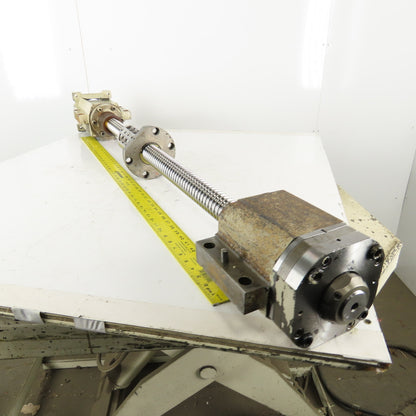 Okuma Howa 2SP-V60 Z Axis Ball Screw Assembly 26" Travel 50mm 49-3/8" OAL