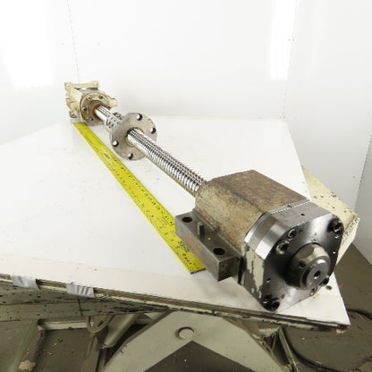 Okuma Howa 2SP-V60 Z Axis Ball Screw Assembly 26" Travel 50mm 49-3/8" OAL