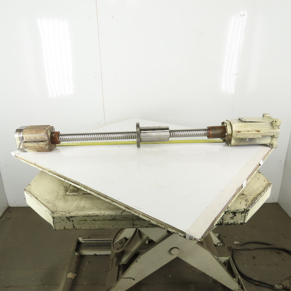 Okuma Howa 2SP-V60 Z Axis Ball Screw Assembly 26" Travel 50mm 49-3/8" OAL