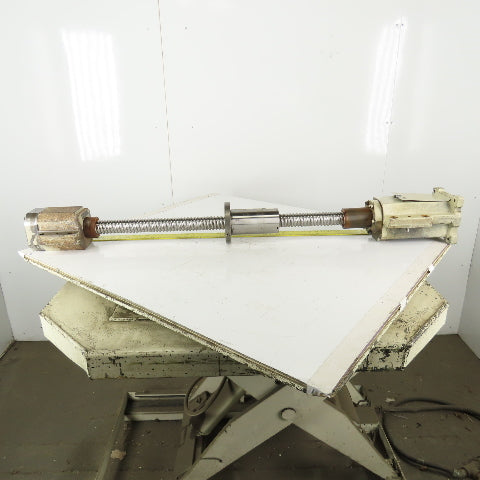 Okuma Howa 2SP-V60 Z Axis Ball Screw Assembly 26" Travel 50mm 49-3/8" OAL