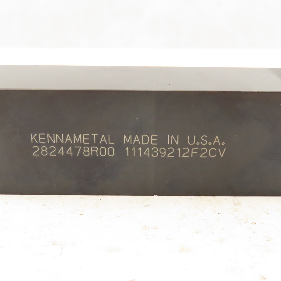 Kennametal 111439212F2CV 1.500 Square Shank Offset Indexing Tool Holder Triangle