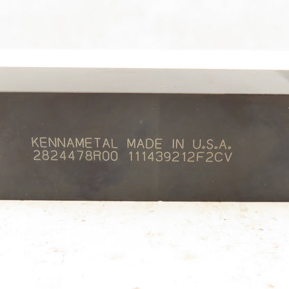 Kennametal 111439212F2CV 1.500 Square Shank Offset Indexing Tool Holder Triangle