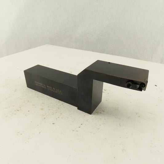 Kennametal 111439212F2CV 1.500 Square Shank Offset Indexing Tool Holder Triangle