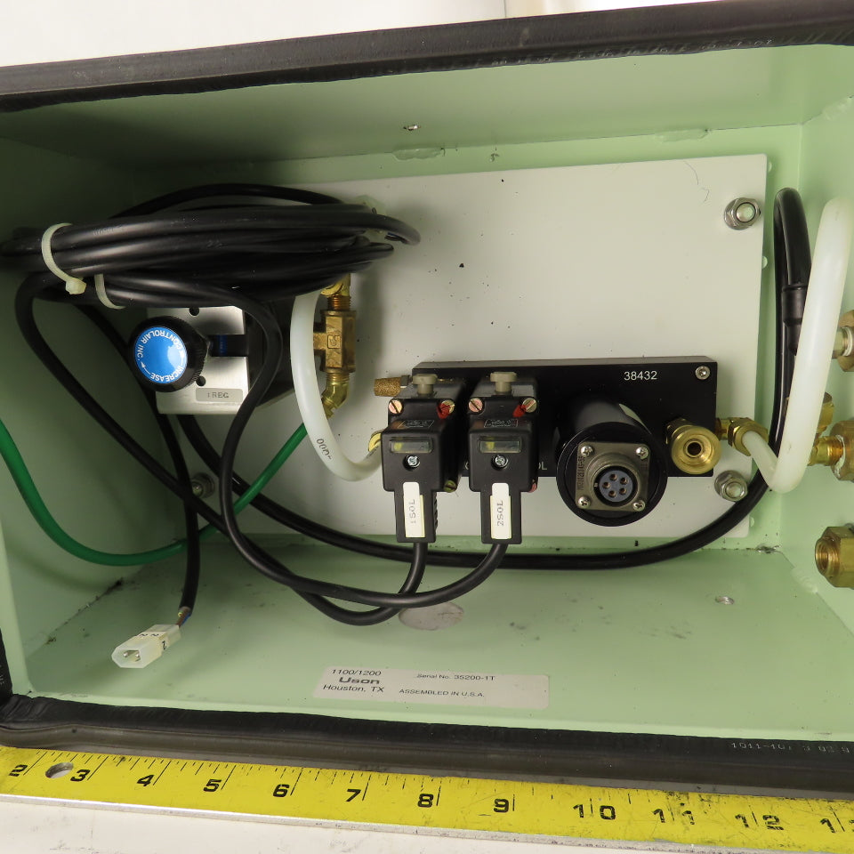 Uson Pressure Test Assembly Type K Transducer 0-30 PSI Enclosure