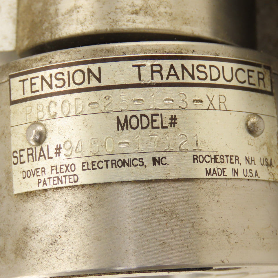 Dover Flexo PBC0D-25-1-3-XR Tension Transducer Set Left Right For 1" Shaft