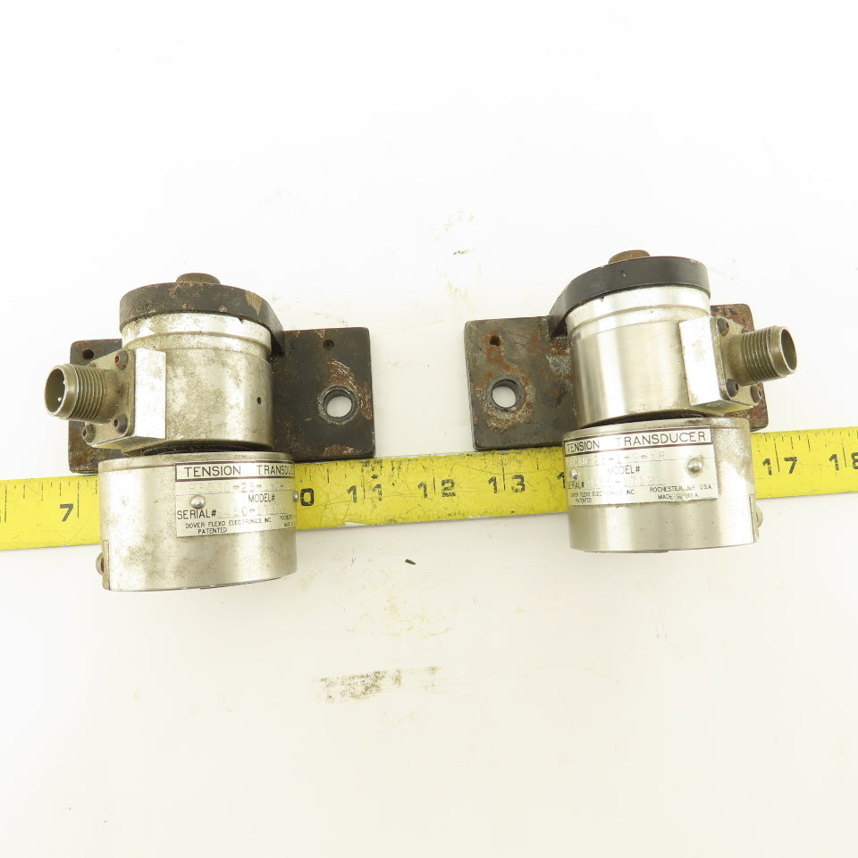 Dover Flexo PBC0D-25-1-3-XR Tension Transducer Set Left Right For 1" Shaft